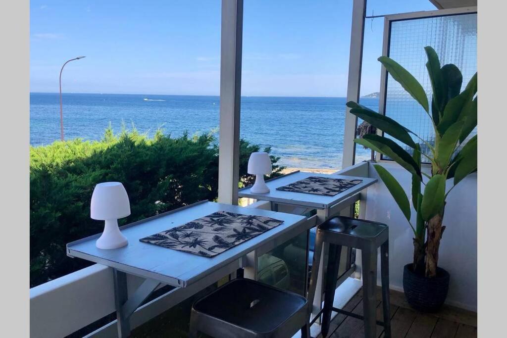 Charmant Studio Avec Terrasse Vue Mer A 50 M Sainte-Maxime Exteriér fotografie